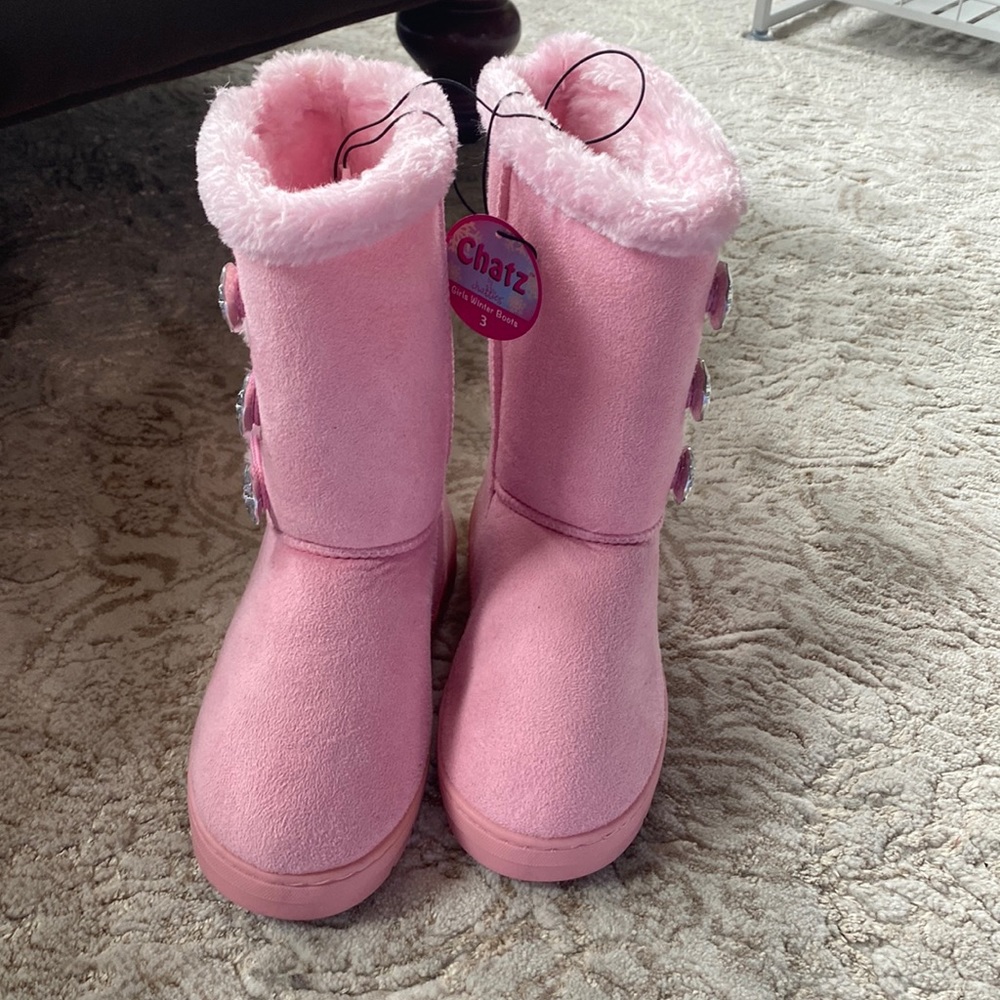 New Chatz boots for girls size 3